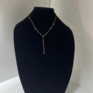 Gorjana Drop Gold Necklace